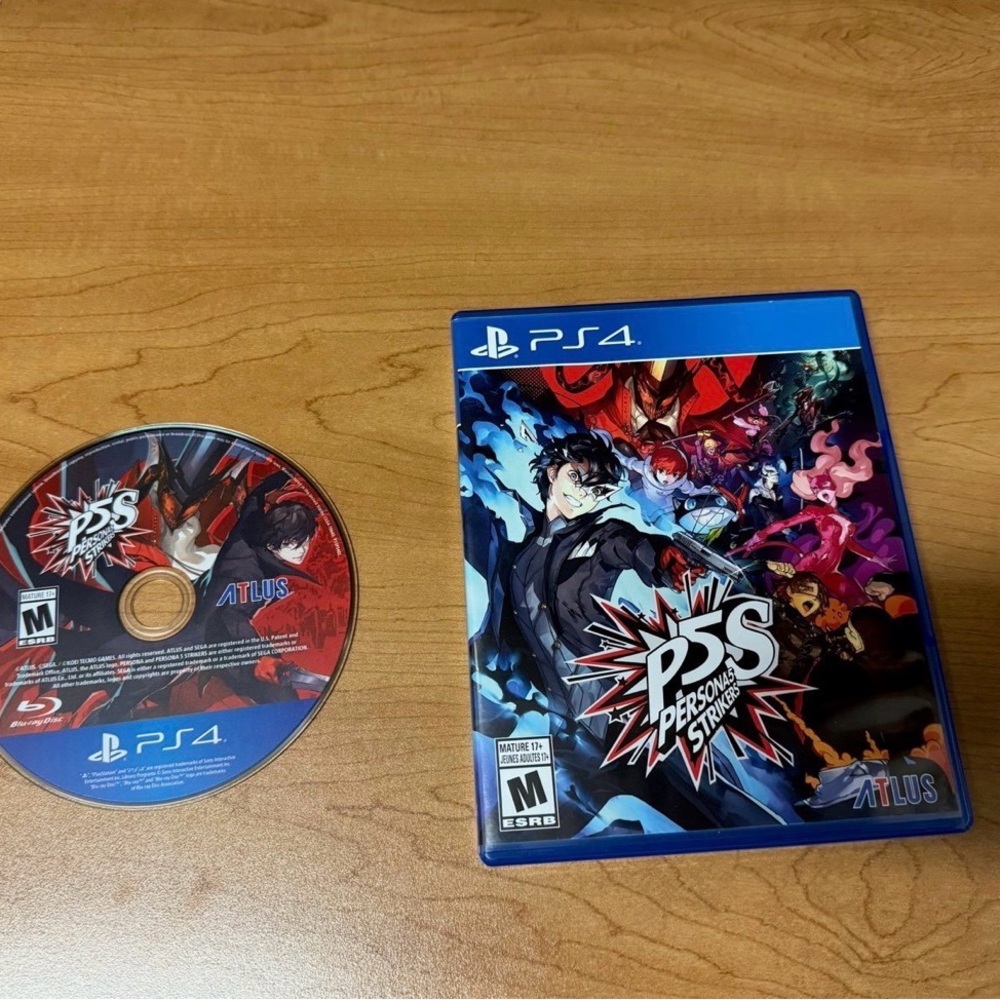 Persona 5 Strikers for PS4 like new